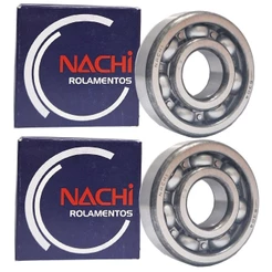 Par Rolamentos do Virabrequim Pop 100 / Biz 100 Nachi