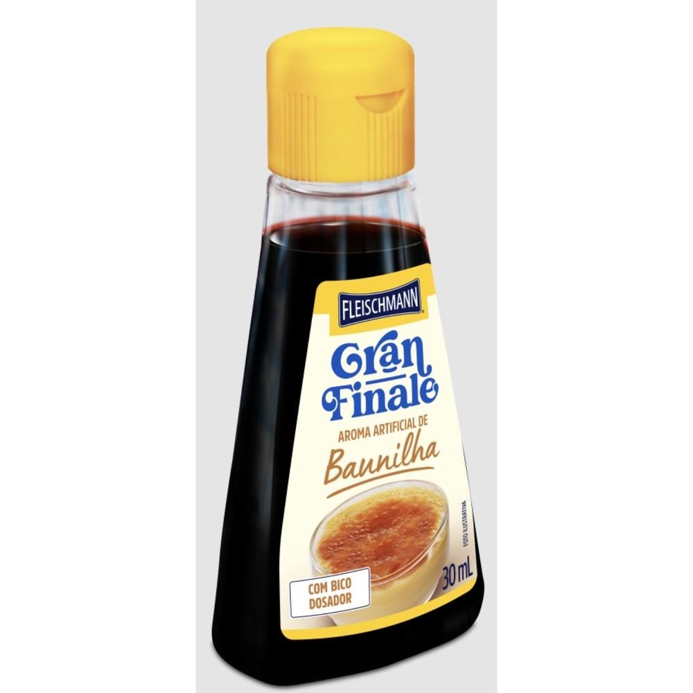 Fleischmann Gran Finale Aroma Sabor Baunilha Squeeze 30ml
