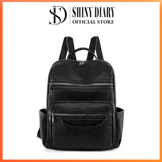 ShinyDiary Bolsa De Costas Couro Social Feminina Elegante Reforçada Top em Oferta na Shopee