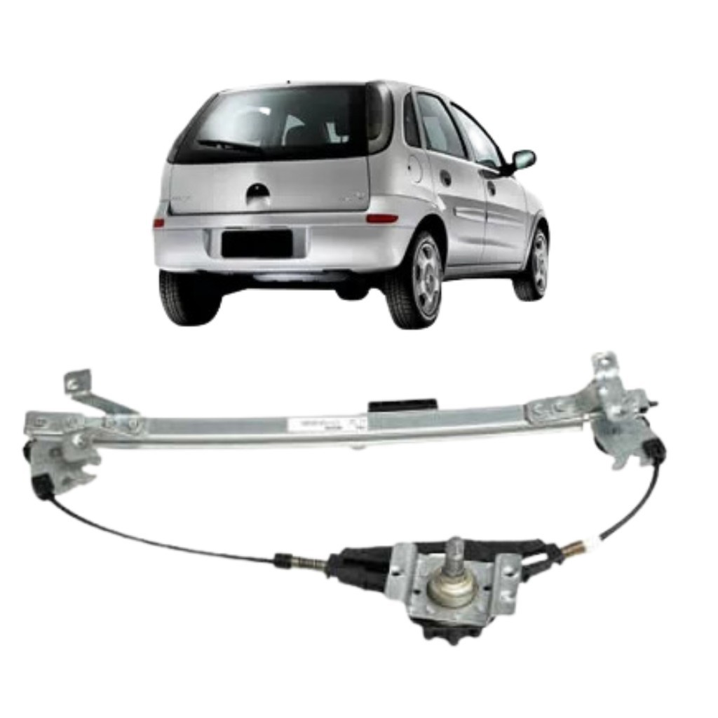 Maquina Vidro Corsa Traseira Manual Lado Direito 2002 A 2012