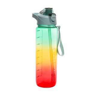 Garrafa Squeeze Wolff Tricolor de Policarbonato Tampa Verde em Oferta na Shopee