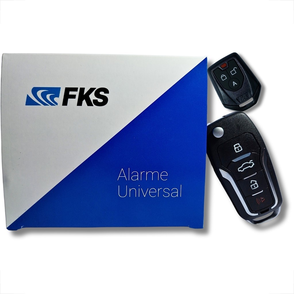 ALARME BLOQUEADOR CHAVE CANIVETE COMPLETO LINHA FORD UNIVERSAL KA FIESTA ECOSPORT RANGER AUTOMOTIVO · foto 2