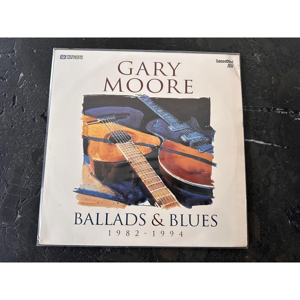 Laserdisc Gary Moore Ballads Blues importado Estados Unidos