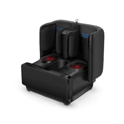 Massageador Pes Multi 4 em 1 Pernas Shiatsu Aquece Compressão Relaxmedic
