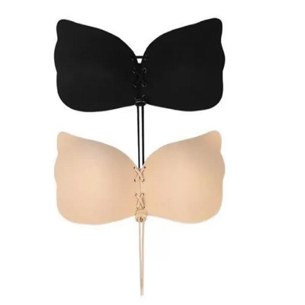 Sutia Sutiã Top Adesivo Invisivel Levanta Seio Push Up Silicone