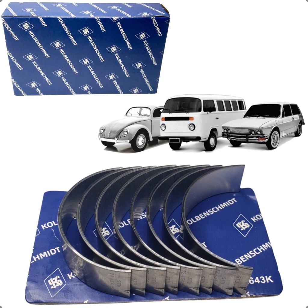 Bronzina De Biela Casquilho Movel Ks Fusca Kombi Brasilia 1300 1500 1600 Ar - Spare Parts and Accessories for Vehicles
