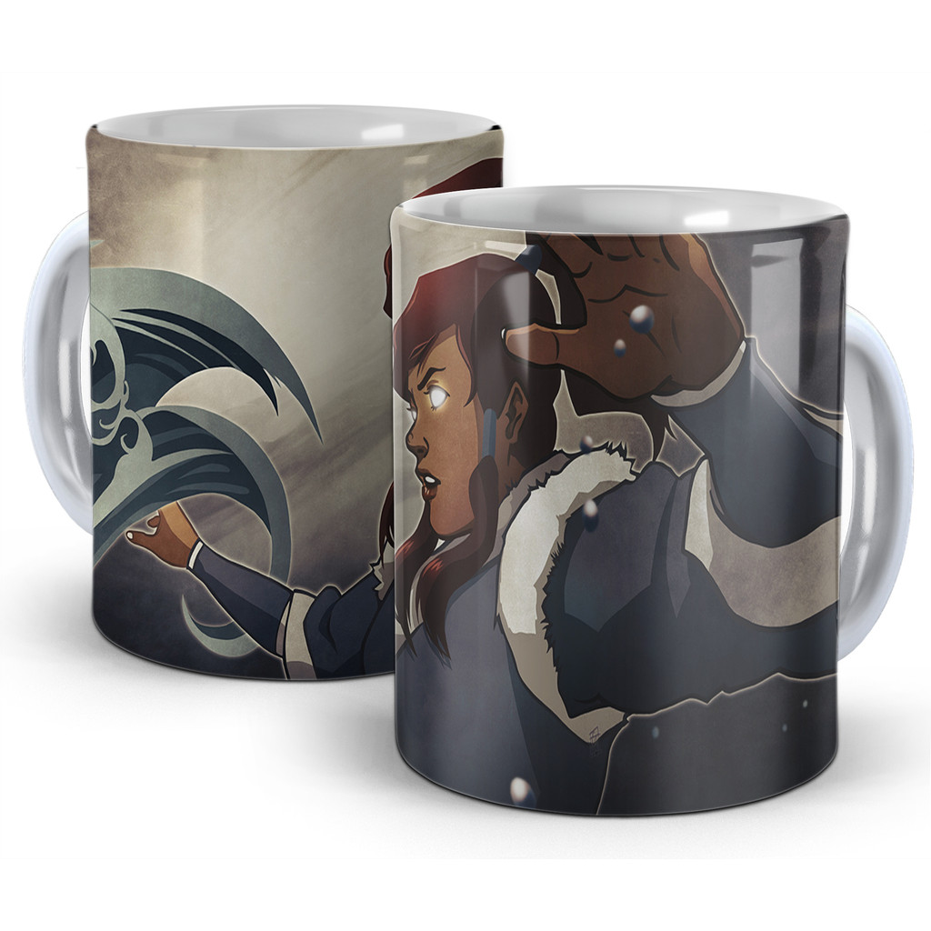 Caneca Avatar - Korra em Modo Avatar