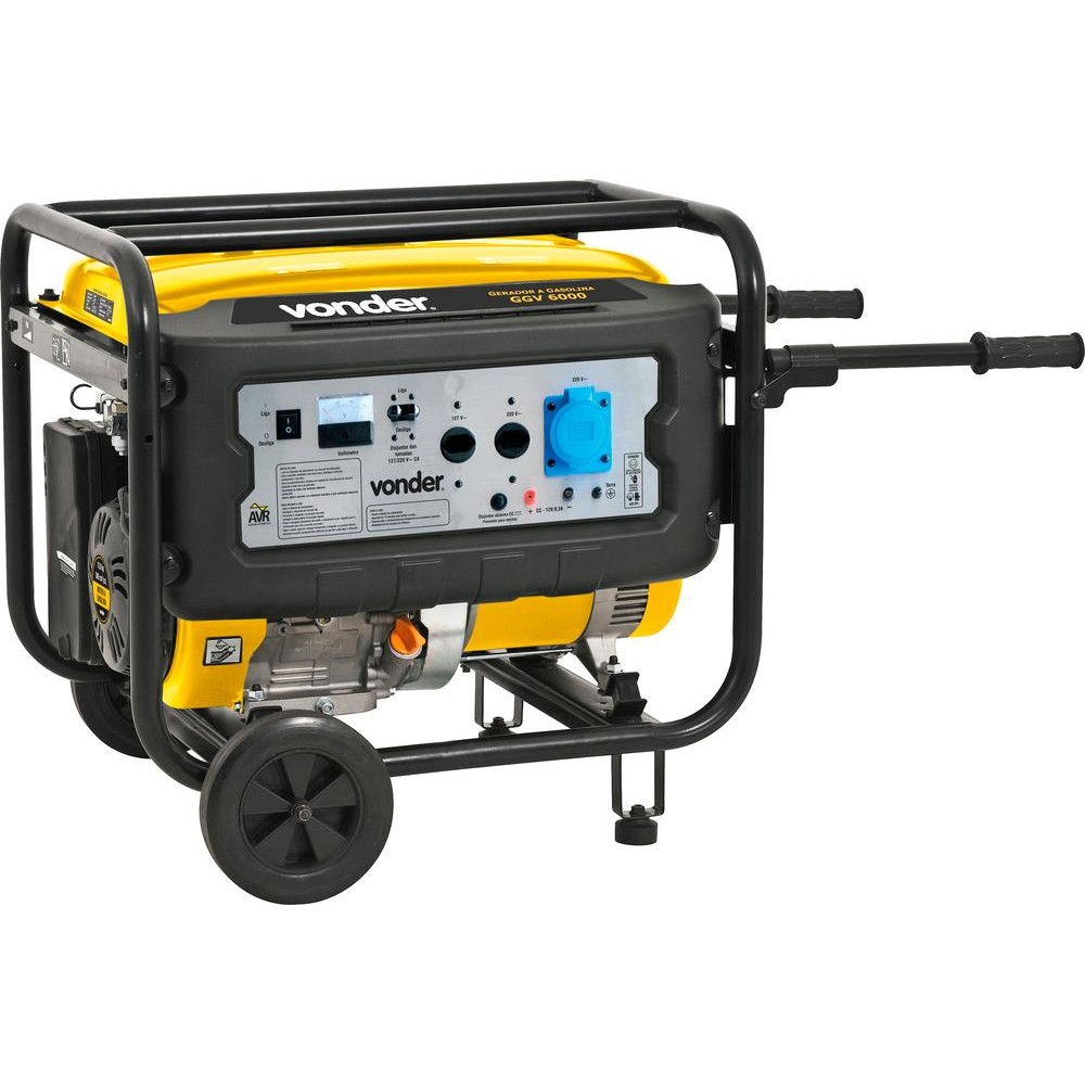 Gerador À Gasolina 13hp 127/220 Volts 4 Tempos Partida Manua - Home & Living