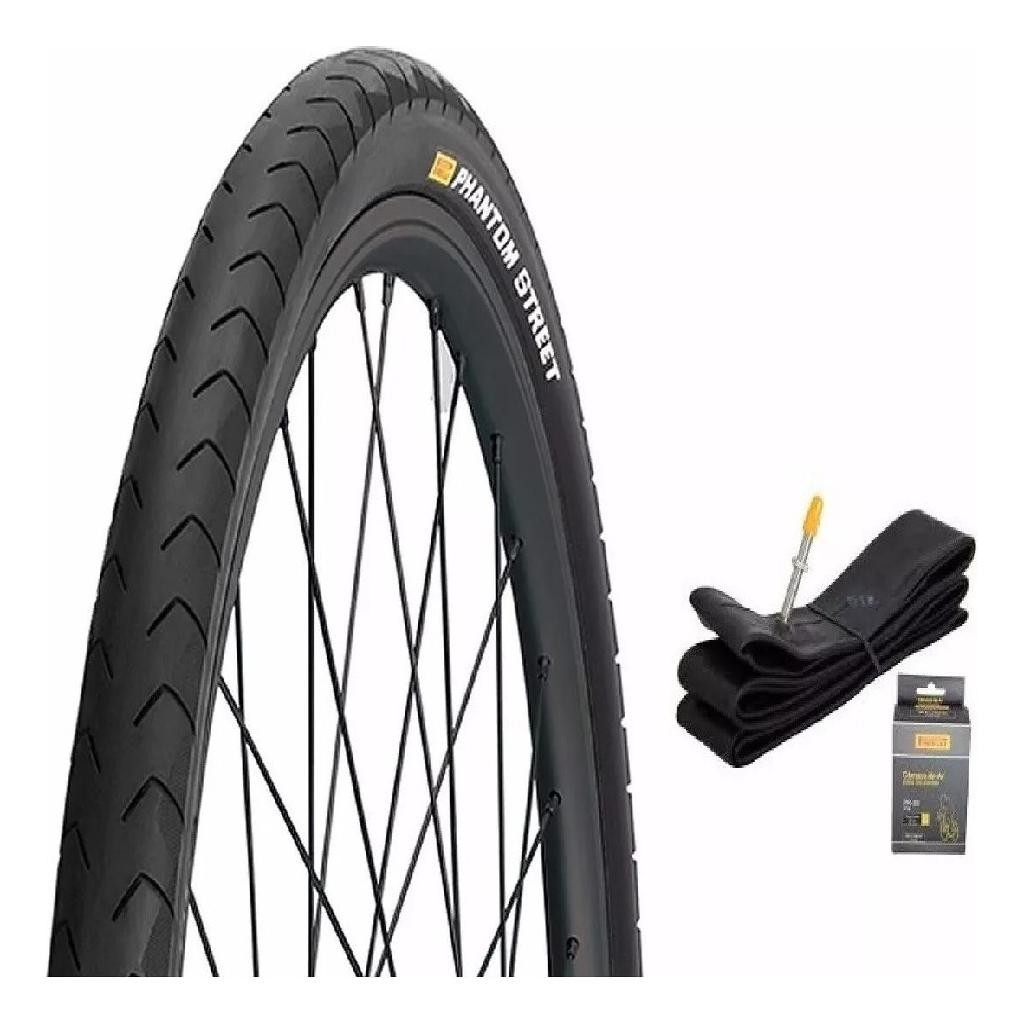 Pneu Pirelli 700x32 Phantom + 1 Câmara Pirelli 700x28/45 Mtb em Oferta na Shopee
