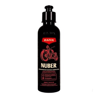 Revitalizador De Plásticos Para Motos Nuber Razux 240ml em Oferta na Shopee