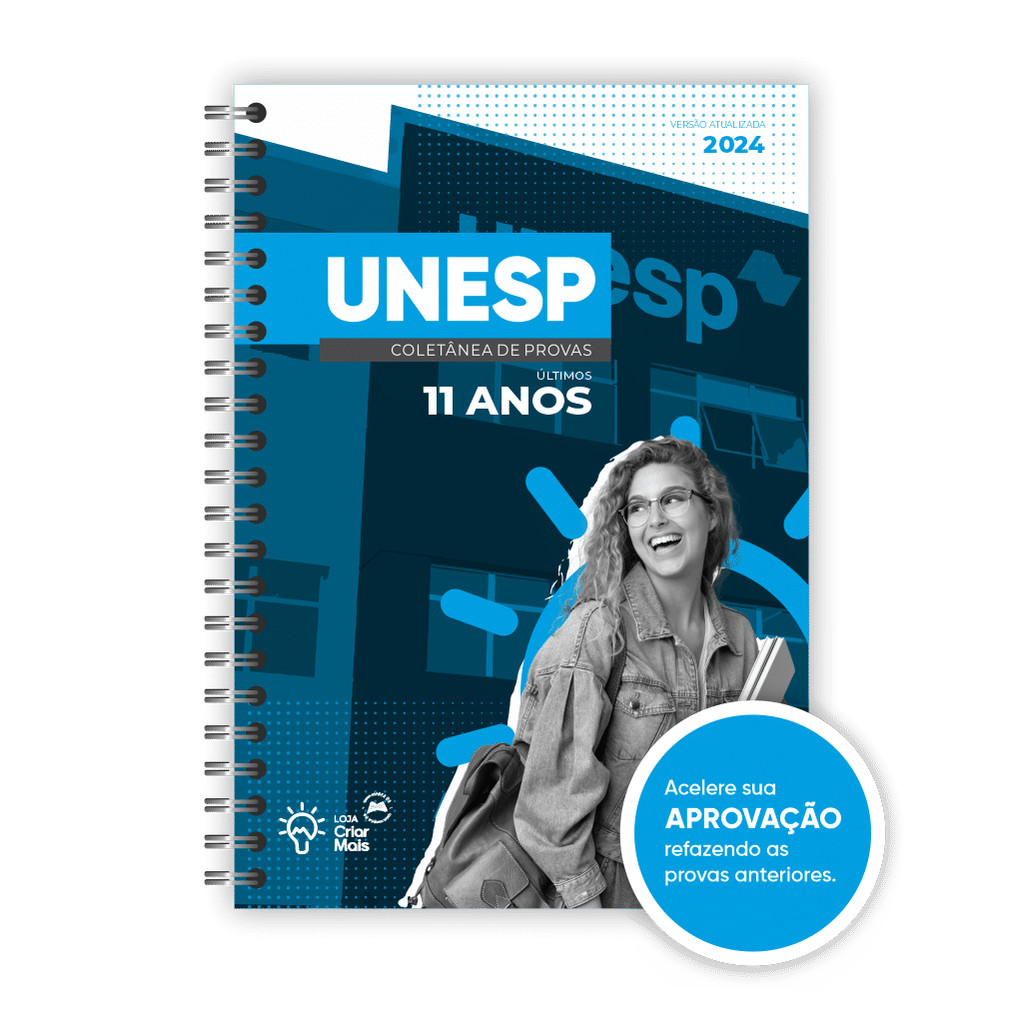 Apostila UNESP 1ª fase - 11 anos de provas + gabaritos