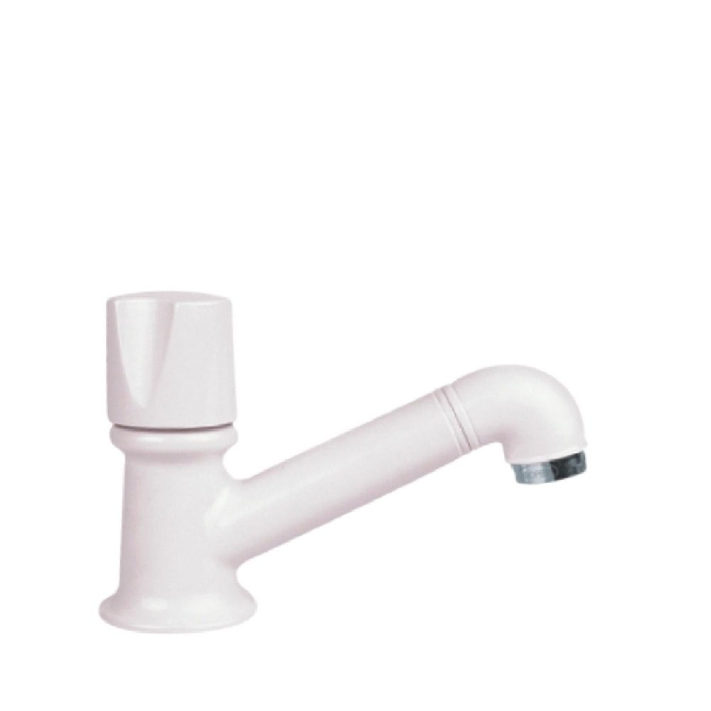 Torneira para Lavatório Víqua Mesa Foz ABS Branca - Home & Living