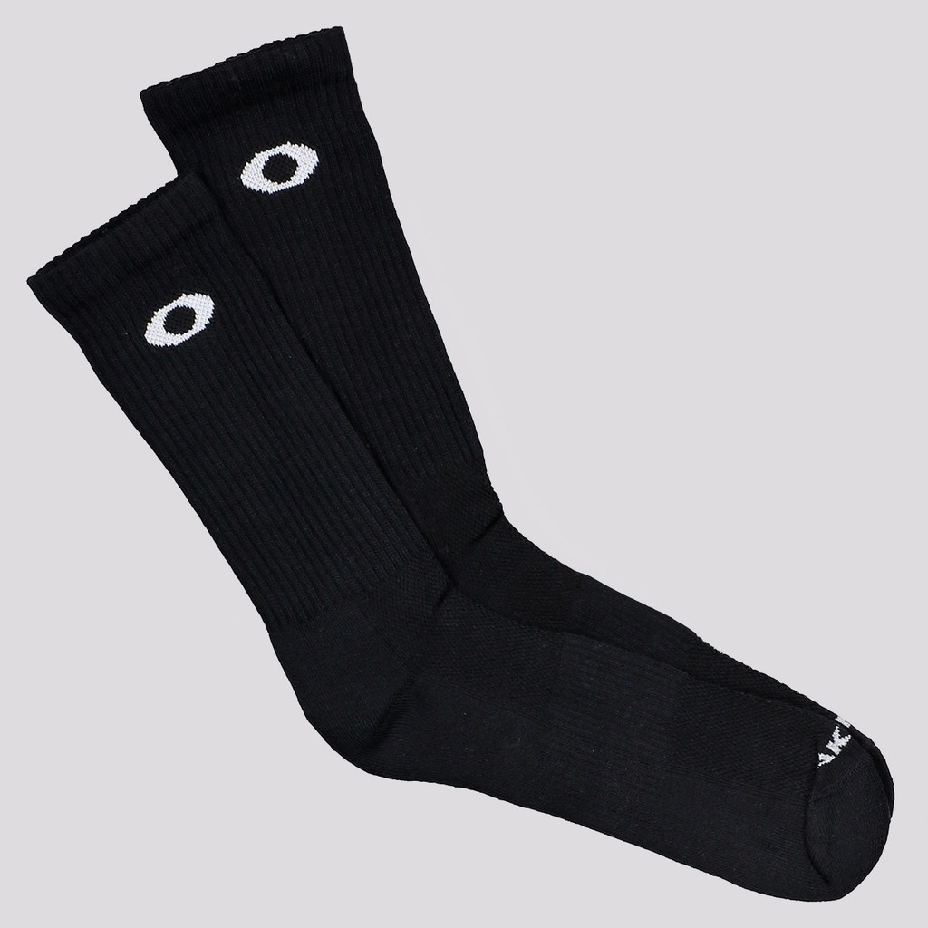 Meia Oakley Crew Preta em Oferta na Shopee