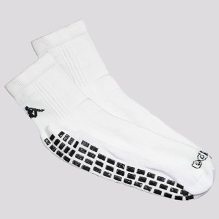 Meia Kappa Pro Futebol Antiderrapante Branca em Oferta na Shopee