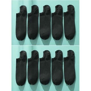 Kit 12 Pares Meias - Cano Curto FEMENINO Preta Soquete 35-40