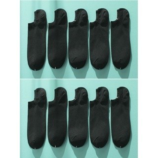 Kit 12 Pares Meias - Cano Curto FEMENINO Preta Soquete 35-40