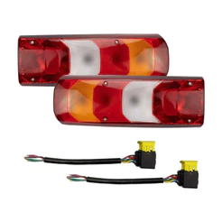 Par Lanterna Traseira Mb Axor Actros Atego Com Conector