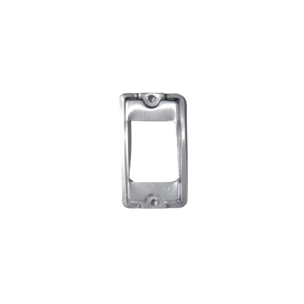 TAMPA PARA 3 INTERRUPTORES JUNTOS 3/4'' GALVANIZADA - WALE