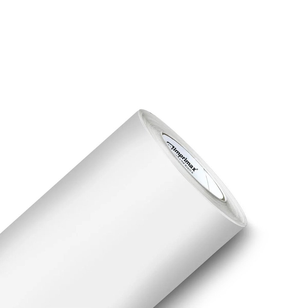 Vinil Adesivo Impressão Imprimax Branco SemiBrilho MPX Stop Light 1m x 1,22m  Ecossol UV Latéx Flexográfica Rotogravura