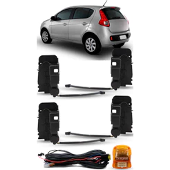 Kit Trava Elétrica Tragial Fiat Novo Palio 5ª Geração 2012 à 2018 4 Portas