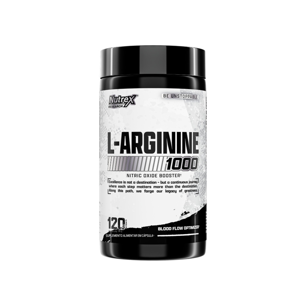L- Arginine 1000 120 Capsulas Nutrex em Oferta na Shopee