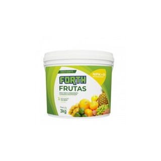 Fertilizante Adubo Mineral Forth Frutas Balde 3kg em Oferta na Shopee