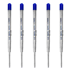 Kit 5 Refil Carga Para Caneta H116 Em Metal Tinta Alta