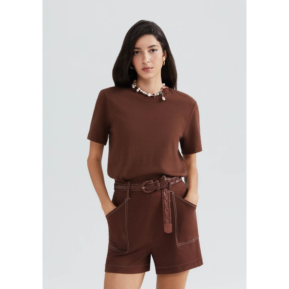 Blusa Feminina Manga Curta Super Cotton Hering