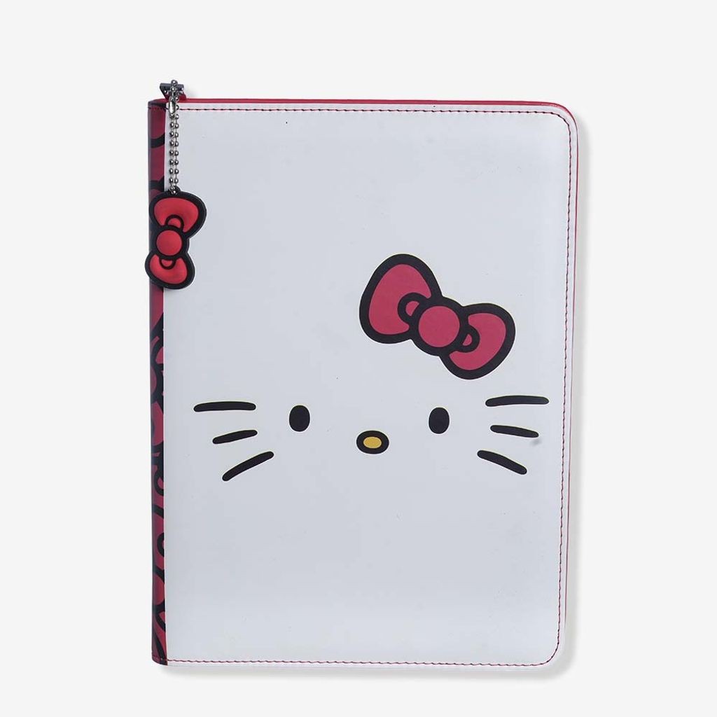 Caderno com Pasta Hello Kitty - Stationery