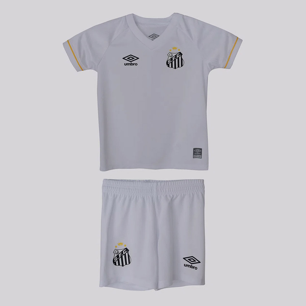 Kit Umbro Santos I 2023 Infantil - Sports & Outdoors
