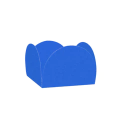 Mini Porta Forminha - Azul Royal - 3x3x2,25cm - 50 unidades - Regina - Rizzo