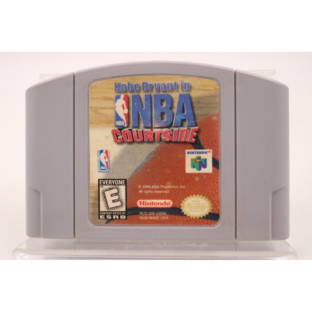 JOGO N64 - KOBE BRYANT IN NBA COURTSIDE (2)