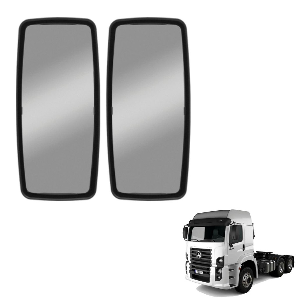 Par Espelho Retrovisor Plano Vw Constellation 24250 19320 19370