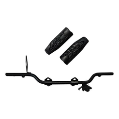 Estribo Pedaleira Maciço Com Borracha Cg Titan Fan 160 150