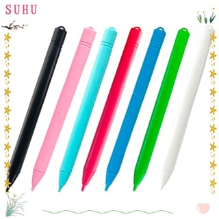 SUHU 6pcs LCD Escrita Pad Stylus , Caneta Colorida Para Tablet De Desenho Infantil , Lápis De Pintura Estudantes Infanti em Oferta na Shopee