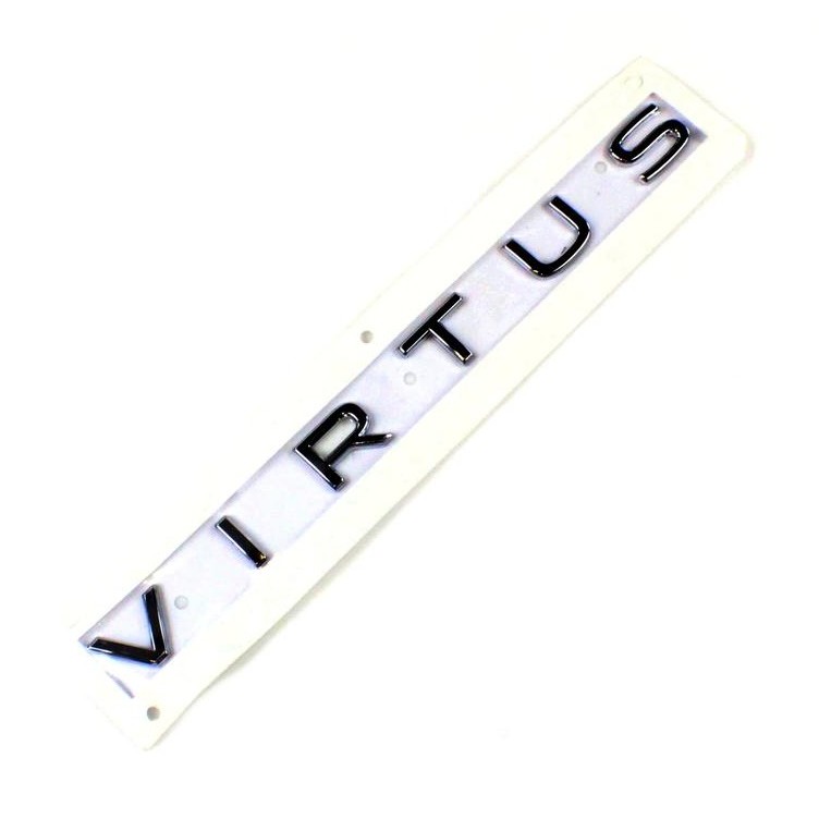 Emblema traseiro VW Virtus original em Oferta na Shopee