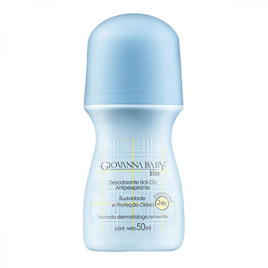 Desodorante Giovanna Baby Roll On 50ml Blue em Oferta na Shopee