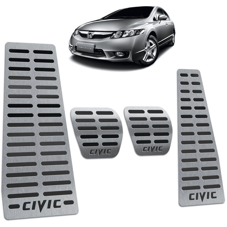 Kit Pedaleira Descanso Pé Civic 2006 até 2011 em Oferta na Shopee
