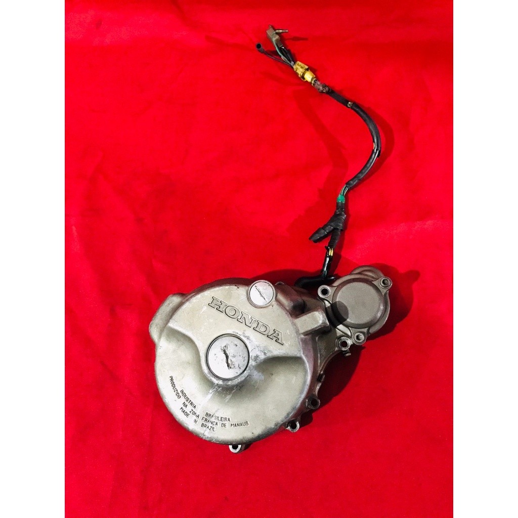 ESTATOR COM TAMPA DE BOMBA DE ÓLEO HONDA NX 350 SAHARA (2404)