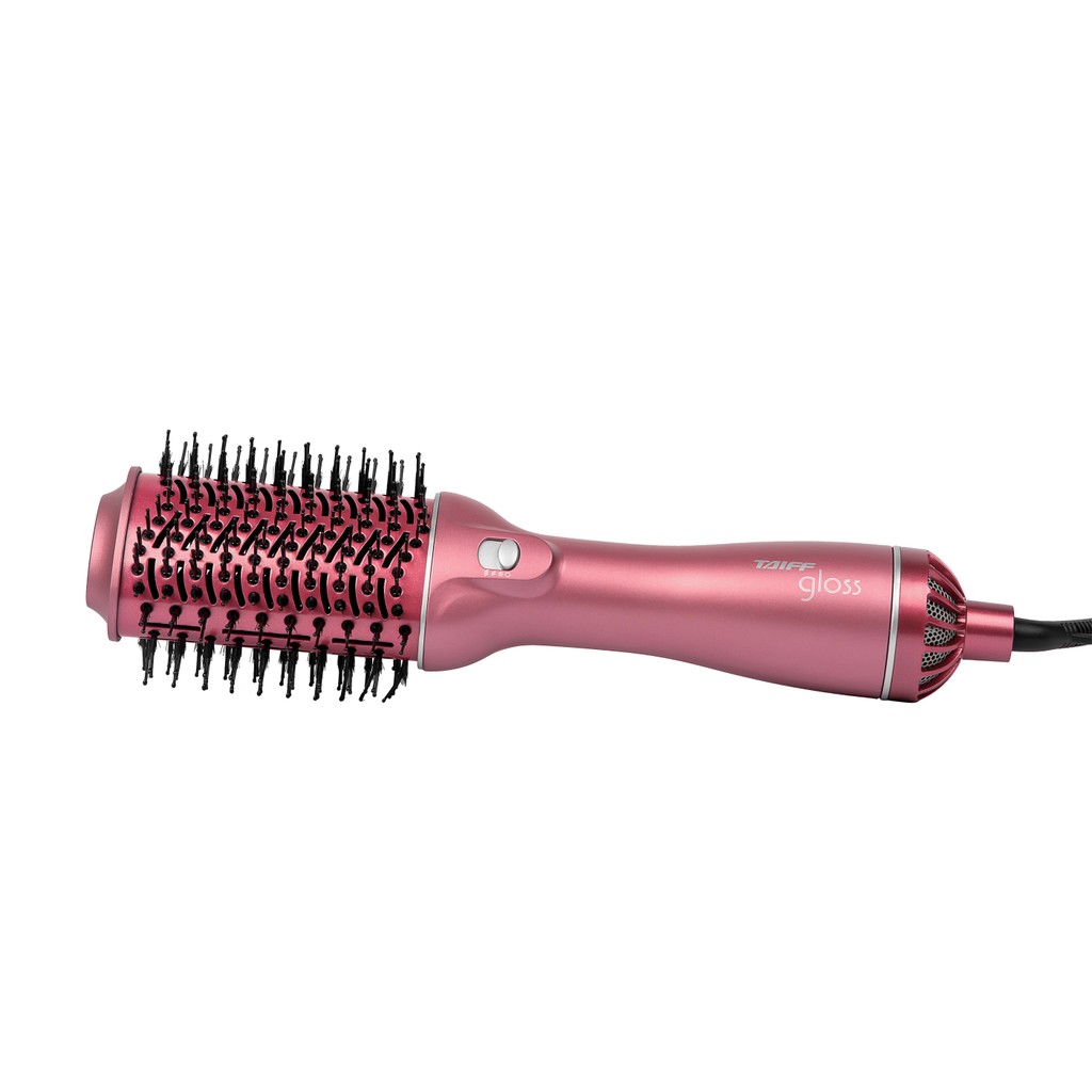 Escova Secadora Modela Elétrica Profissional Taiff RoseGloss em Oferta na Shopee