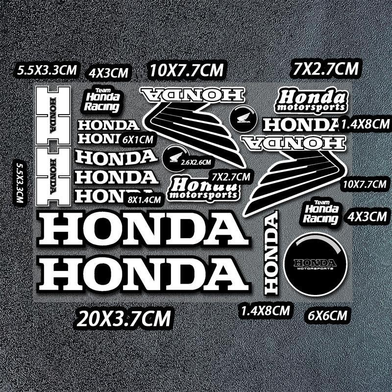 Adesivo Moto Honda Decorativo Reflexivo Impermeavel HRC CB CBR Acessorios