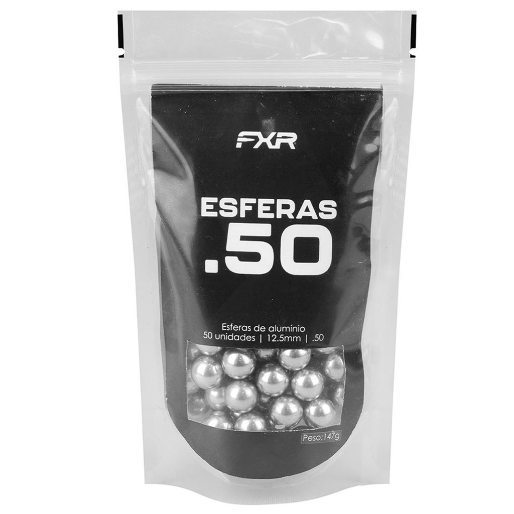 Esferas de Alumínio .50 Pistola Pressão 50un Fixxar em Oferta na Shopee