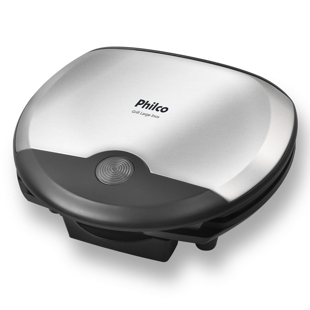 Grill Philco Large Inox Antiaderente Placas Onduladas - Home Appliances