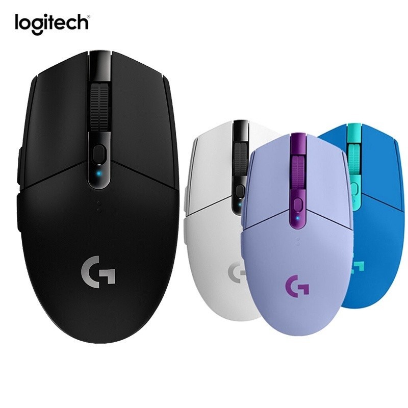 mouse Sem Fio Logitech G304 2000DPI , design Ergonômico Com Bloqueio De Latência , Silencioso