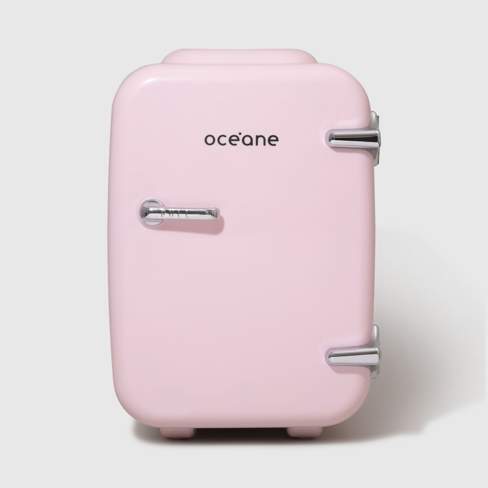 Mini Geladeira Rosa - Skincare Fridge 4l - Beauty