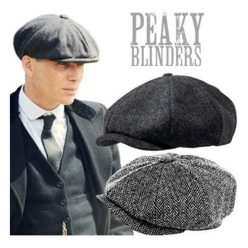 Boina Peaky Blinders - Boina Boné Inglesa Modelo Atemporal Unissex