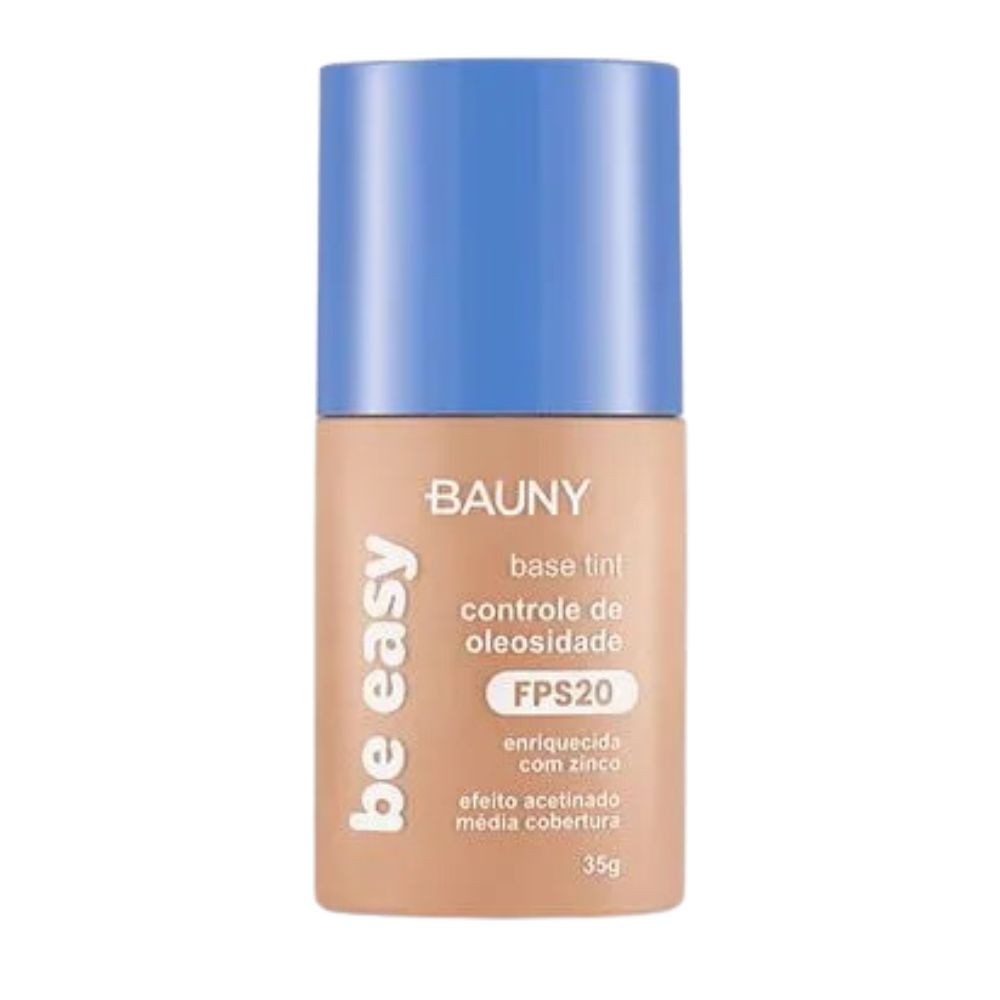 Base Tint Liquida Bauny Fps 20 Efeito Acetinado Cor 040 Media Cobertura 35g - Beauty
