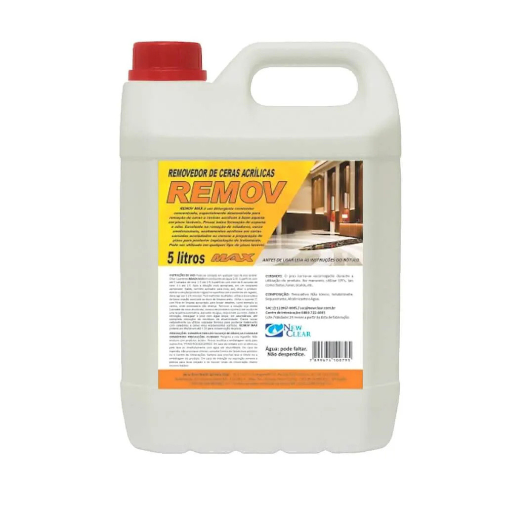 REMOVEDOR DE CERAS REMOV MAX CONCENTRADO 5LTS