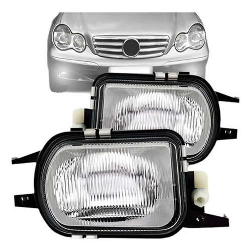 Par Farol Milha Mercedes C180 C240 C320 2001 2002