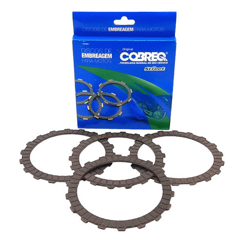 Disco De Embreagem Cobreq Honda Biz 125 2006 A 2017 em Oferta na Shopee